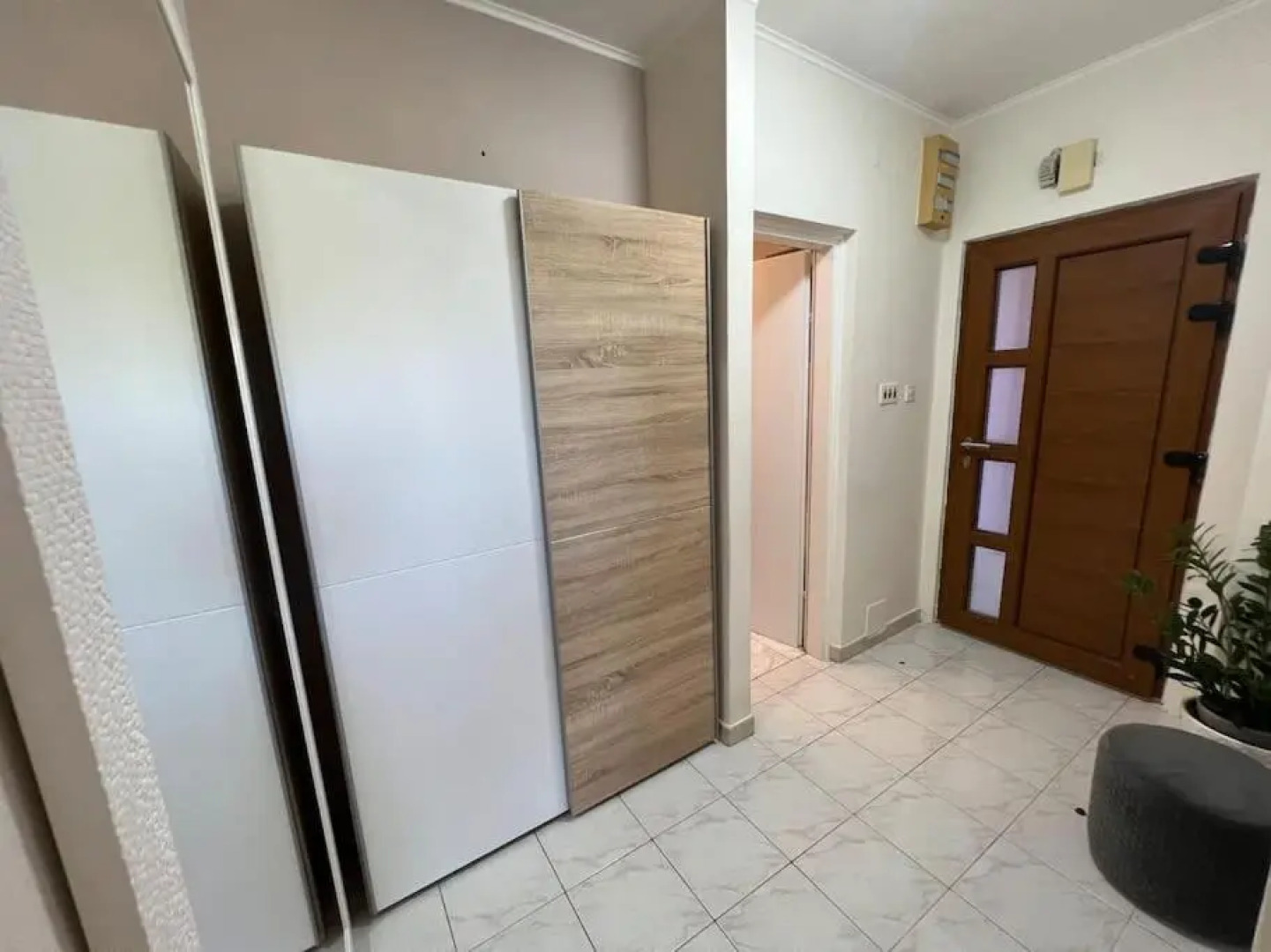 Studio Vesna with a terrace and sea view