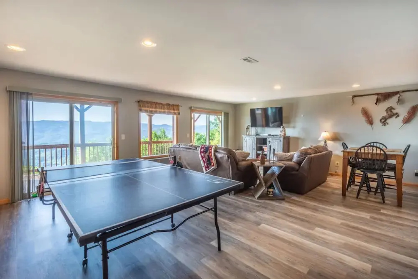 The Blue Ridge Mountain Top Cabin