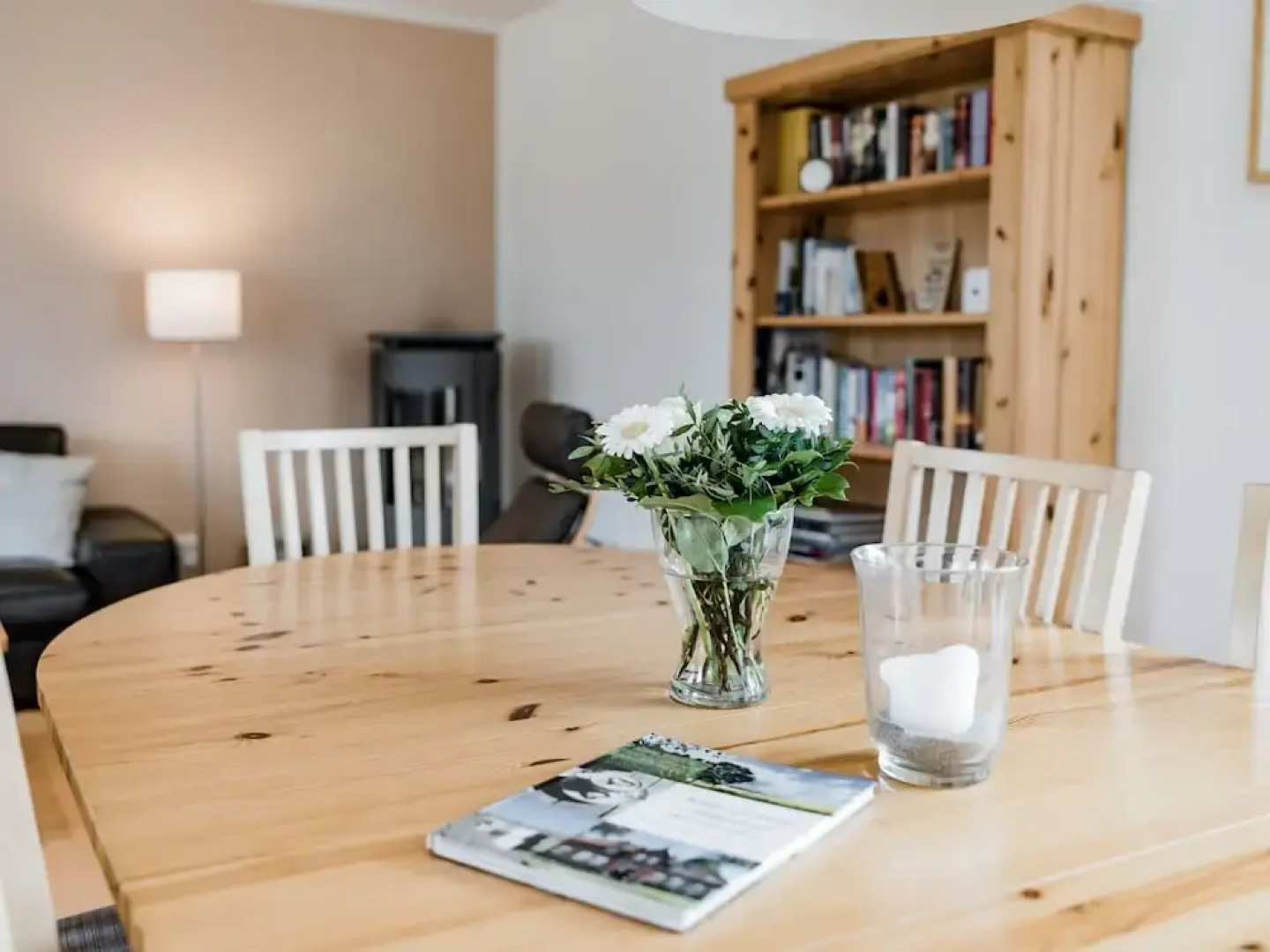 Geraeumiges Ferienhaus mit Sauna