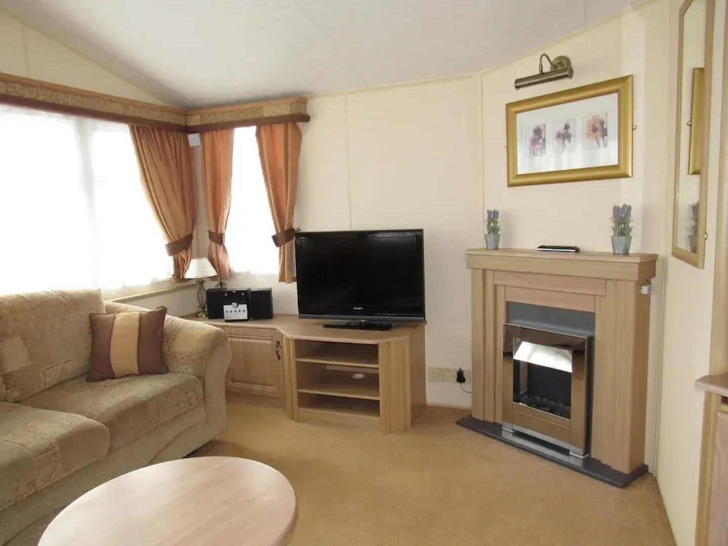 Caravan -chapel, Skegness With Decking From March