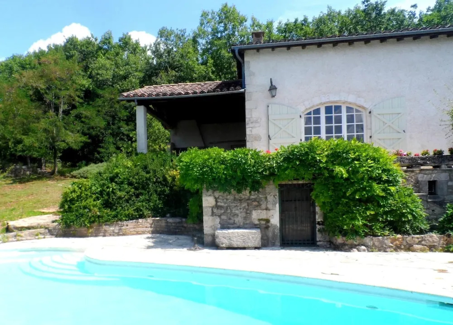 House With 2 Bedrooms in Bruniquel, With Private Pool, Furnished Garde