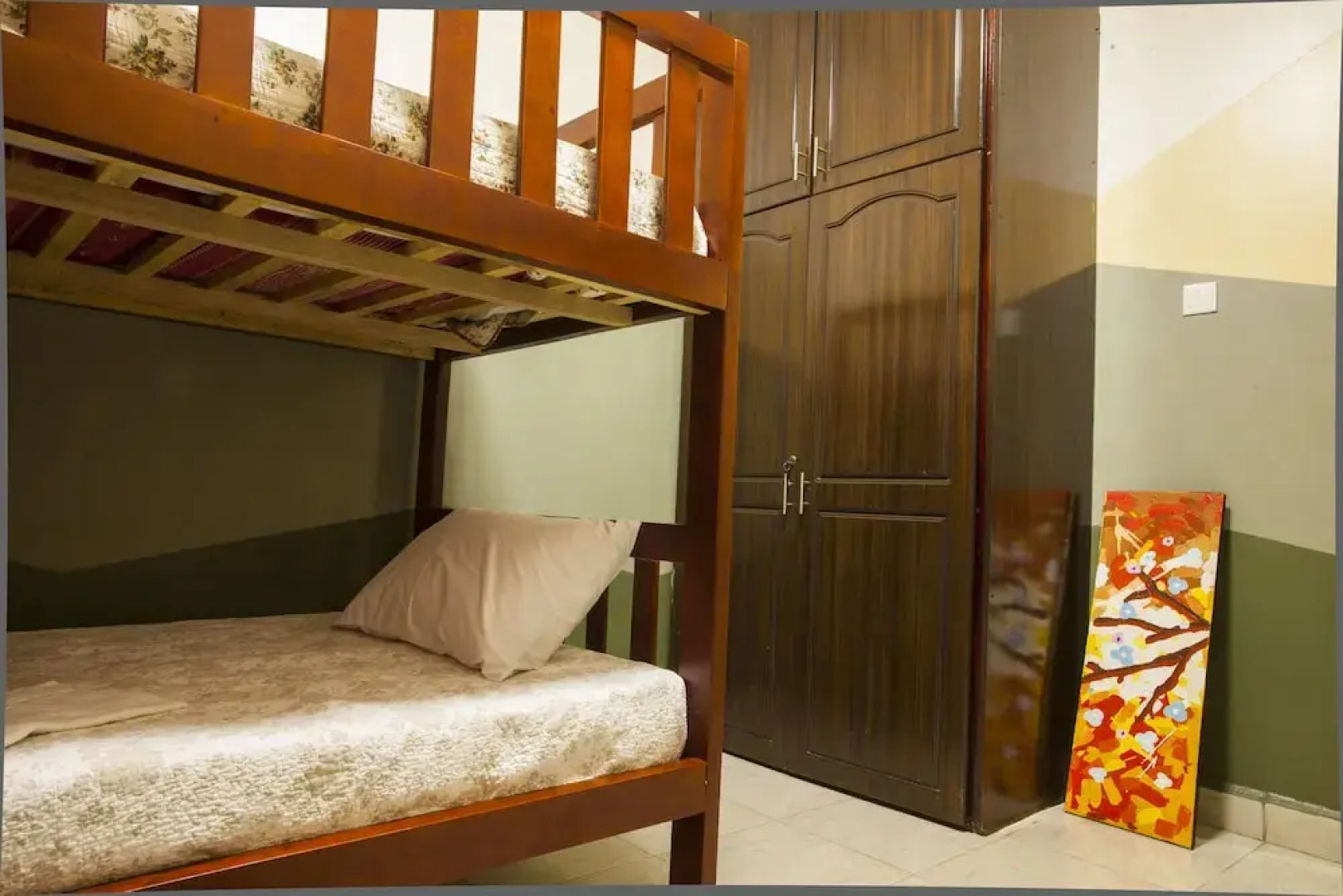 Three Bedroom art themed apartment