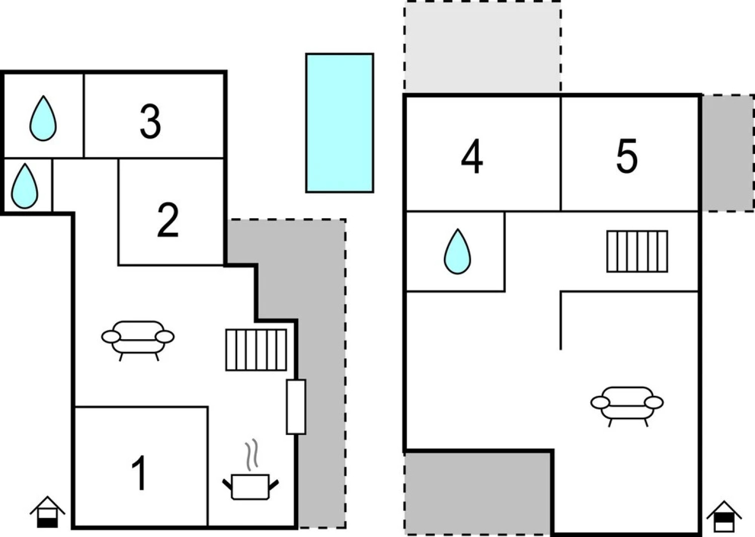 Stunning Home in Krnica With 5 Bedrooms, Wifi and Outdoor Swimming Pool