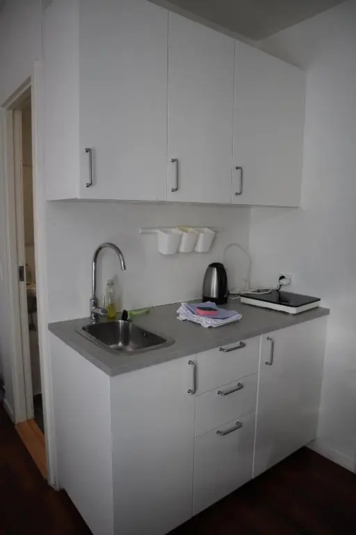 Charming Red Courtyard Apartment