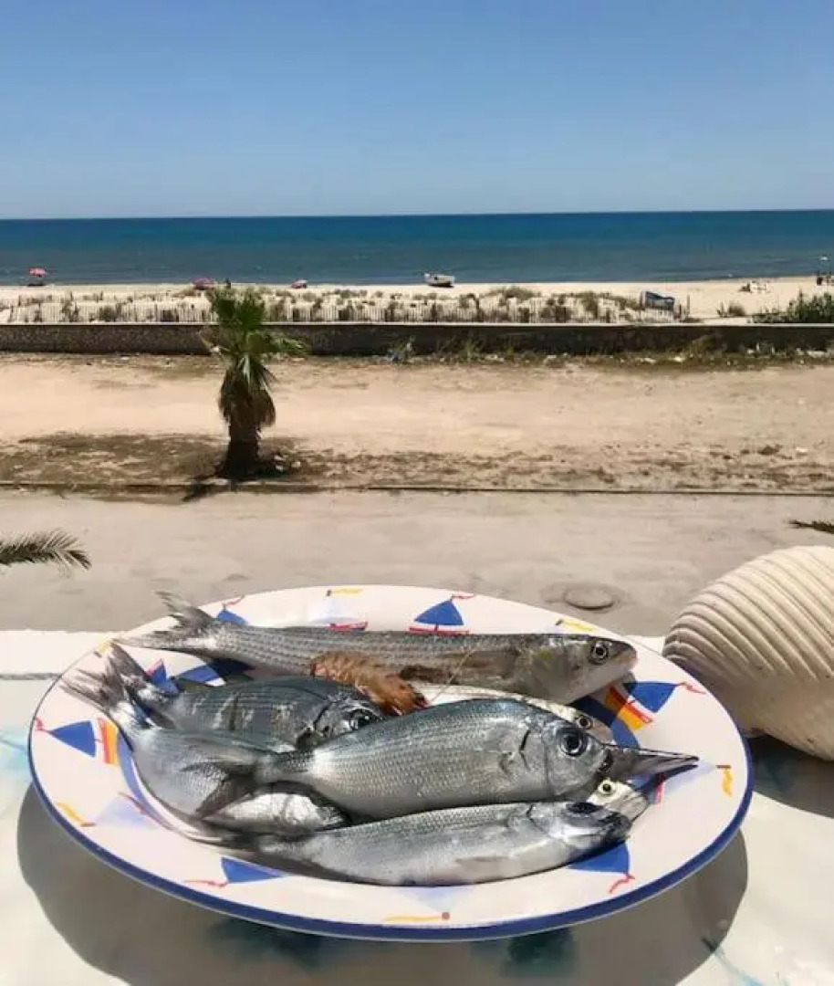 Etage de Maison en face de la mer Korba Plage