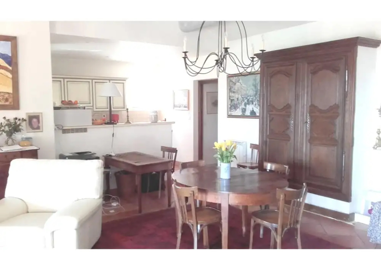 House With 4 Bedrooms in Villedieu, With Wonderful Mountain View, Priv