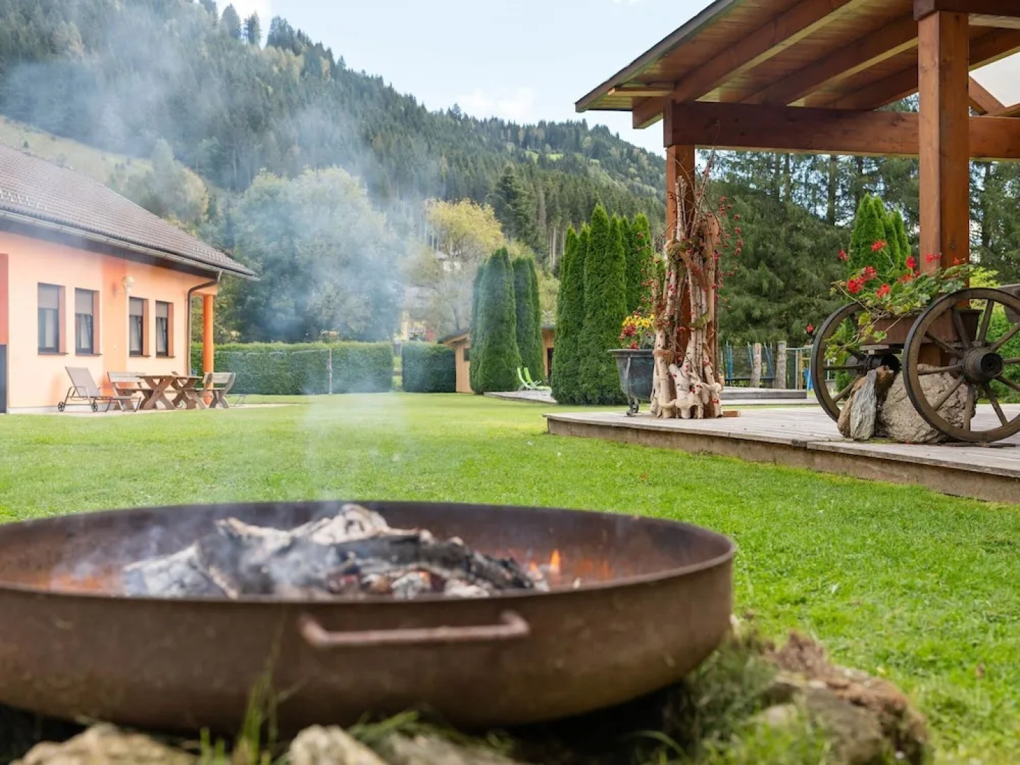 Duplex Apartment in Glödnitz With Pool