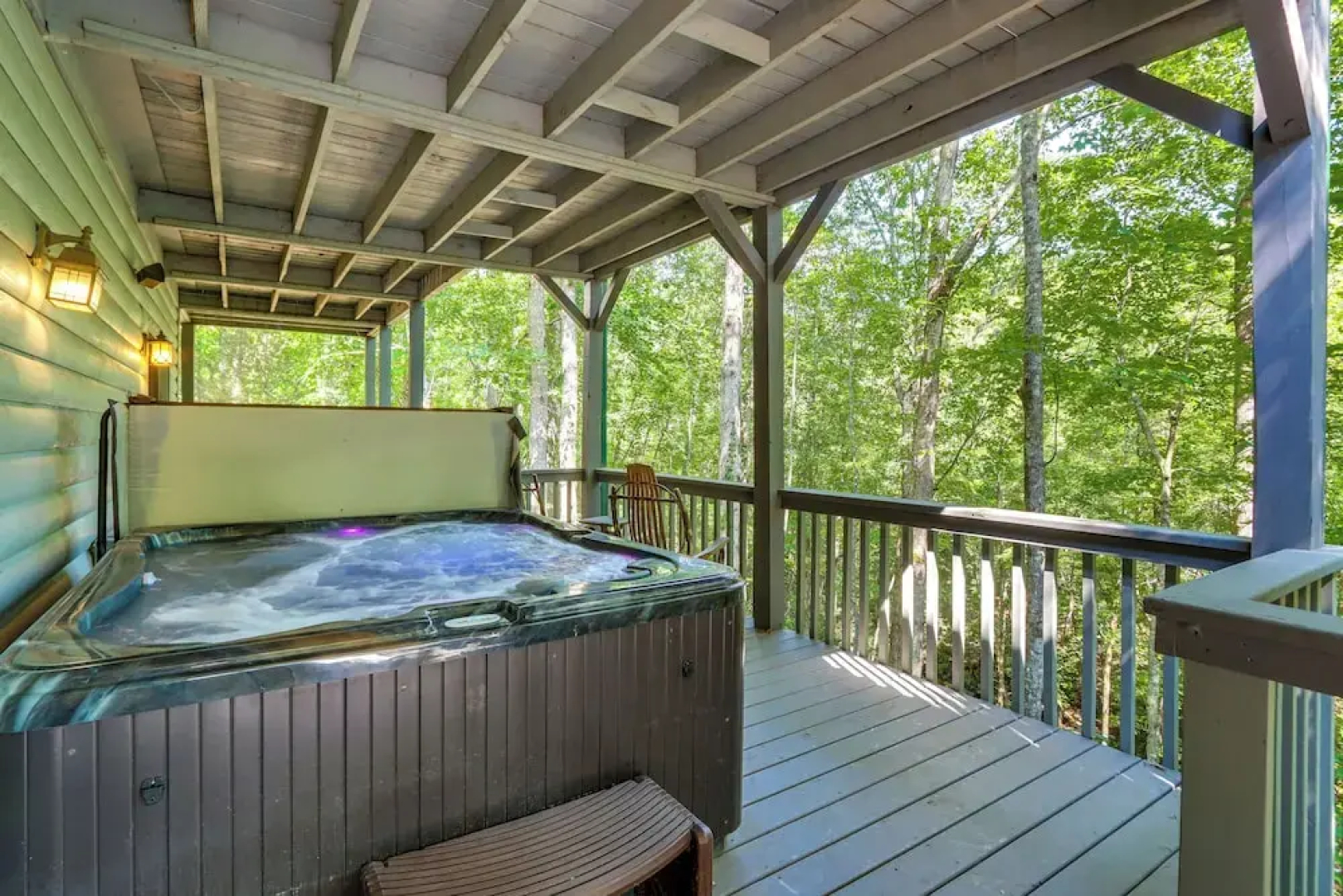 Hot Tub, Decks & Creek Access: Mccaysville Cabin!
