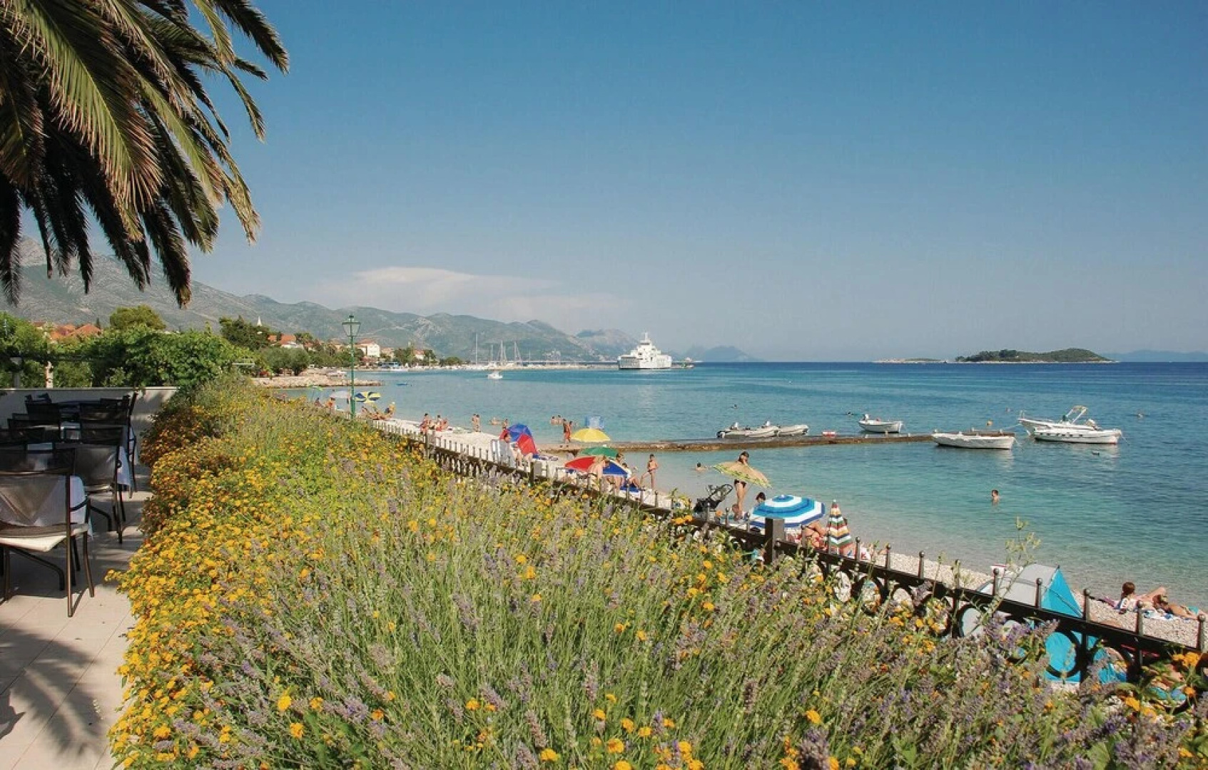 Nice Apartment in Orebic With Outdoor Swimming Pool, Wifi and Outdoor Swimming Pool