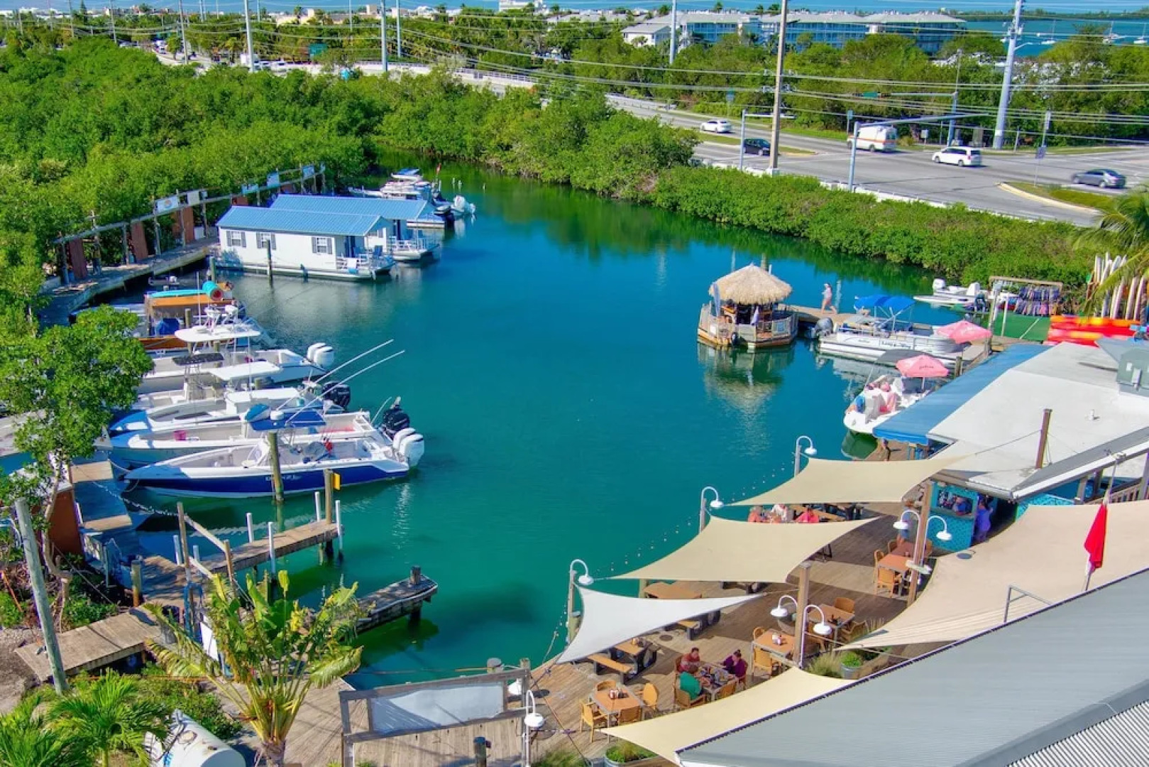 Aqua Lodges at Hurricane Hole Marina