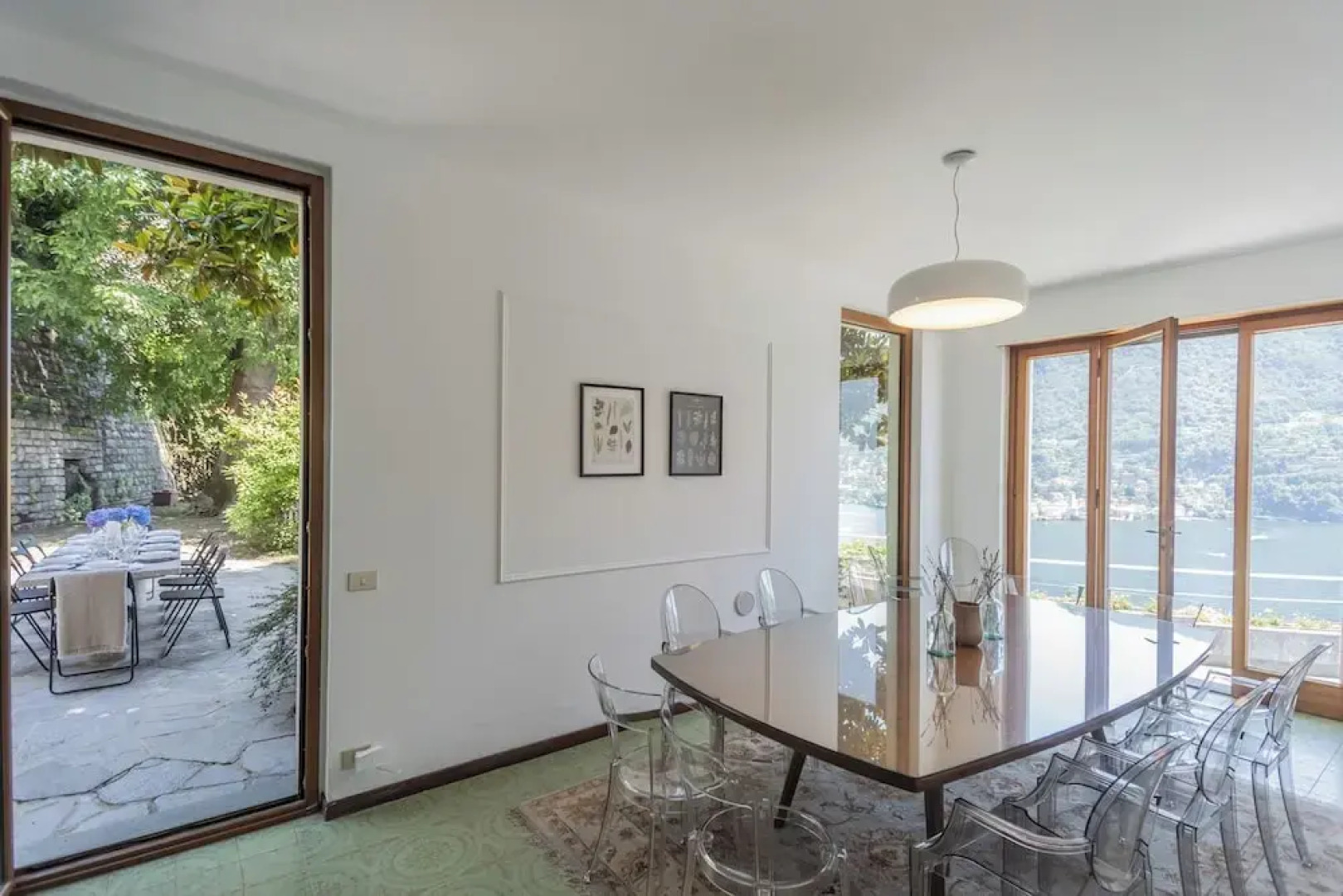 Villa Chiara Moltrasio With Private Garden by Rent all Como