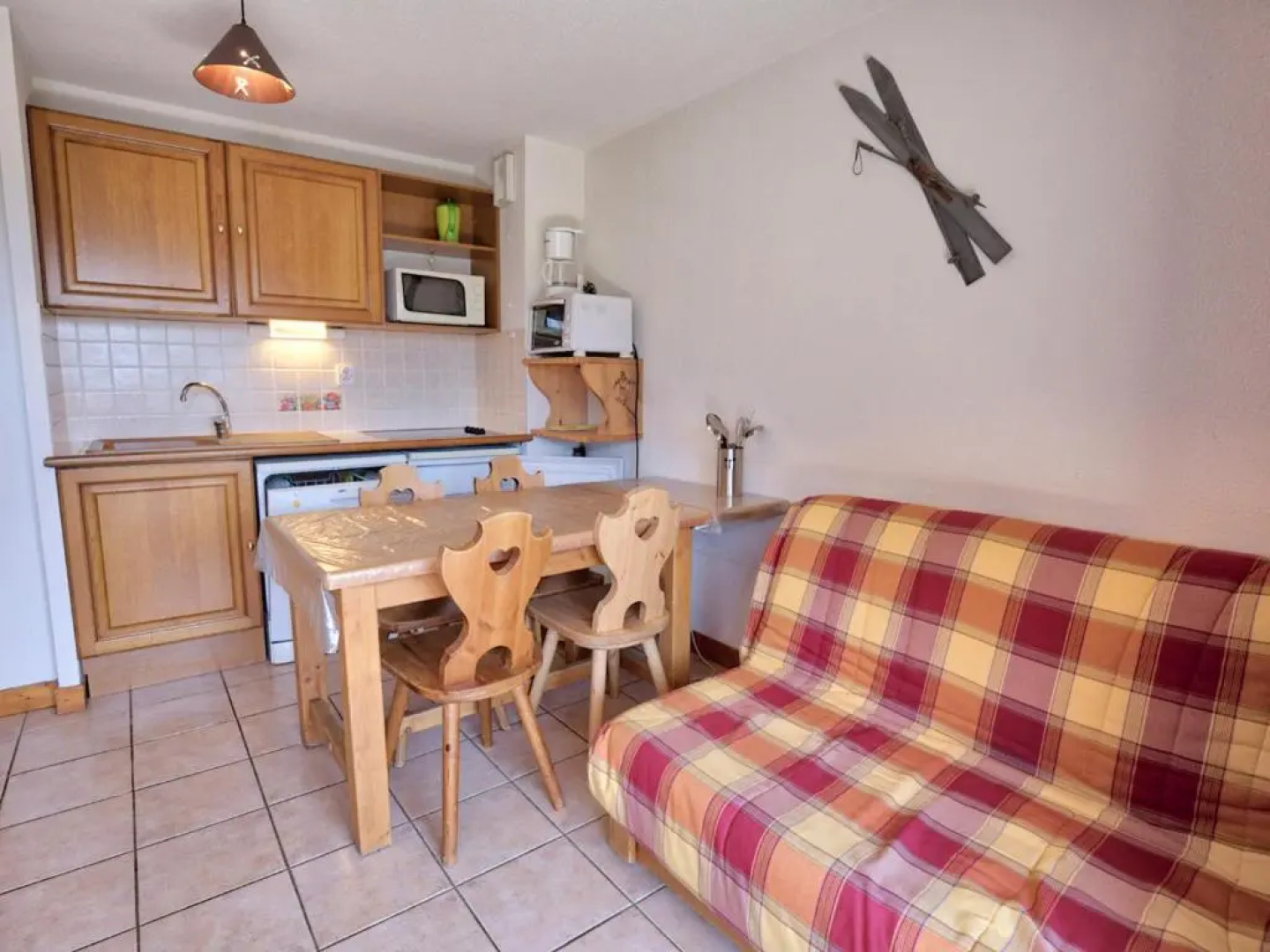 Appartement Flumet, 2 pièces, 6 personnes - FR-1-505-61