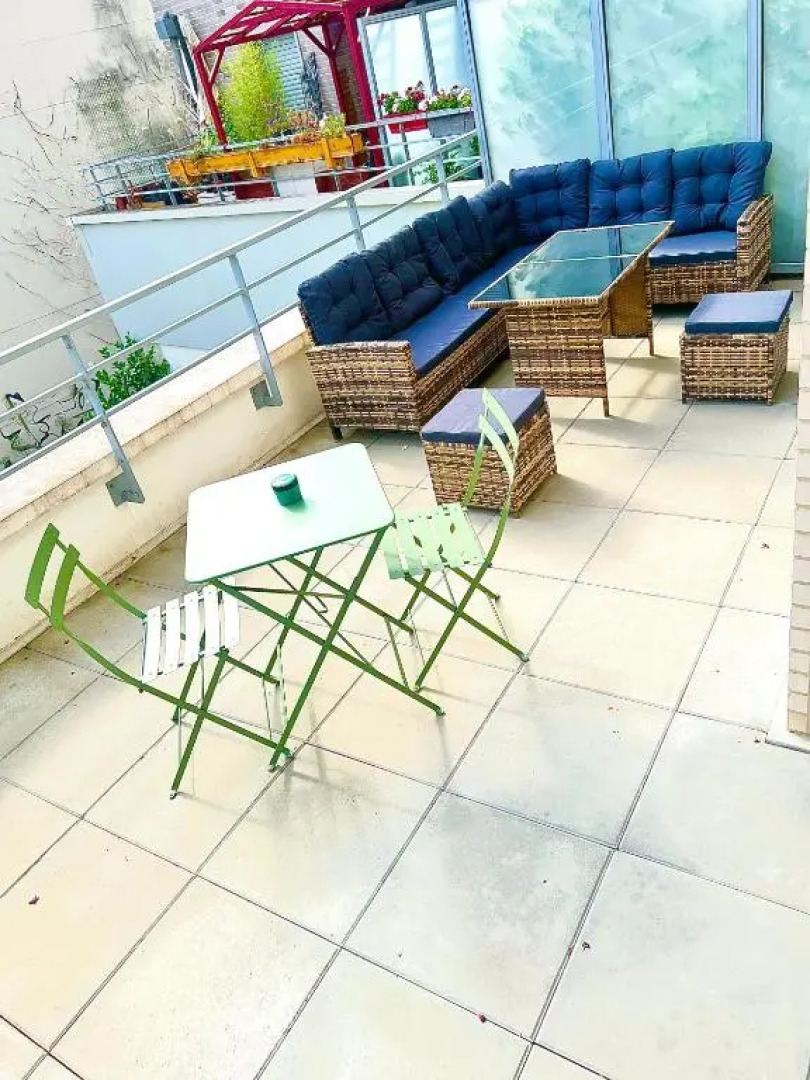 Luxury Full apartment with SOFITEL BEDS Paris 76m2 Terrasse 25m2