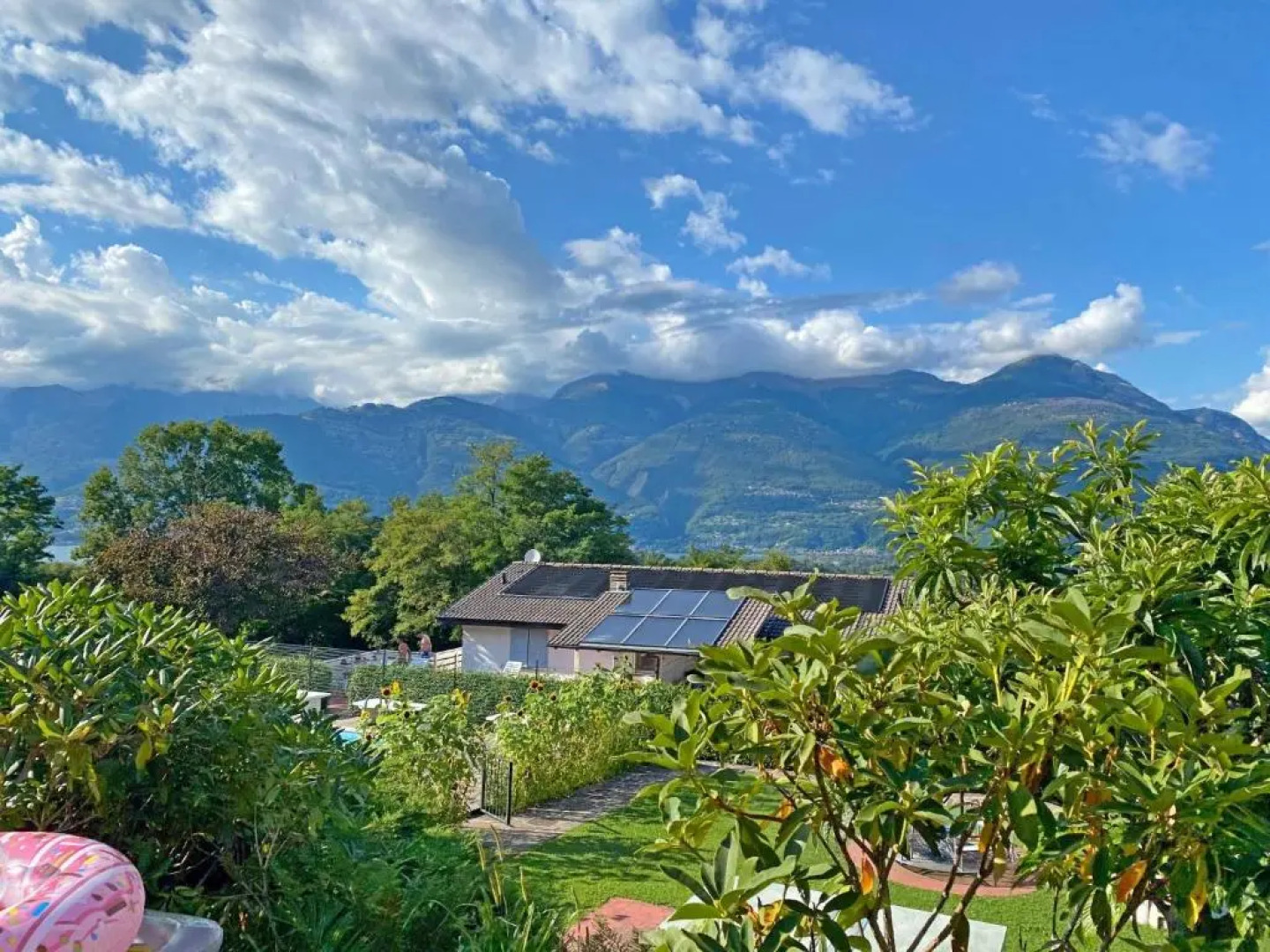 Sole 1 Terrassen Ferienwohnung mit Pool OG