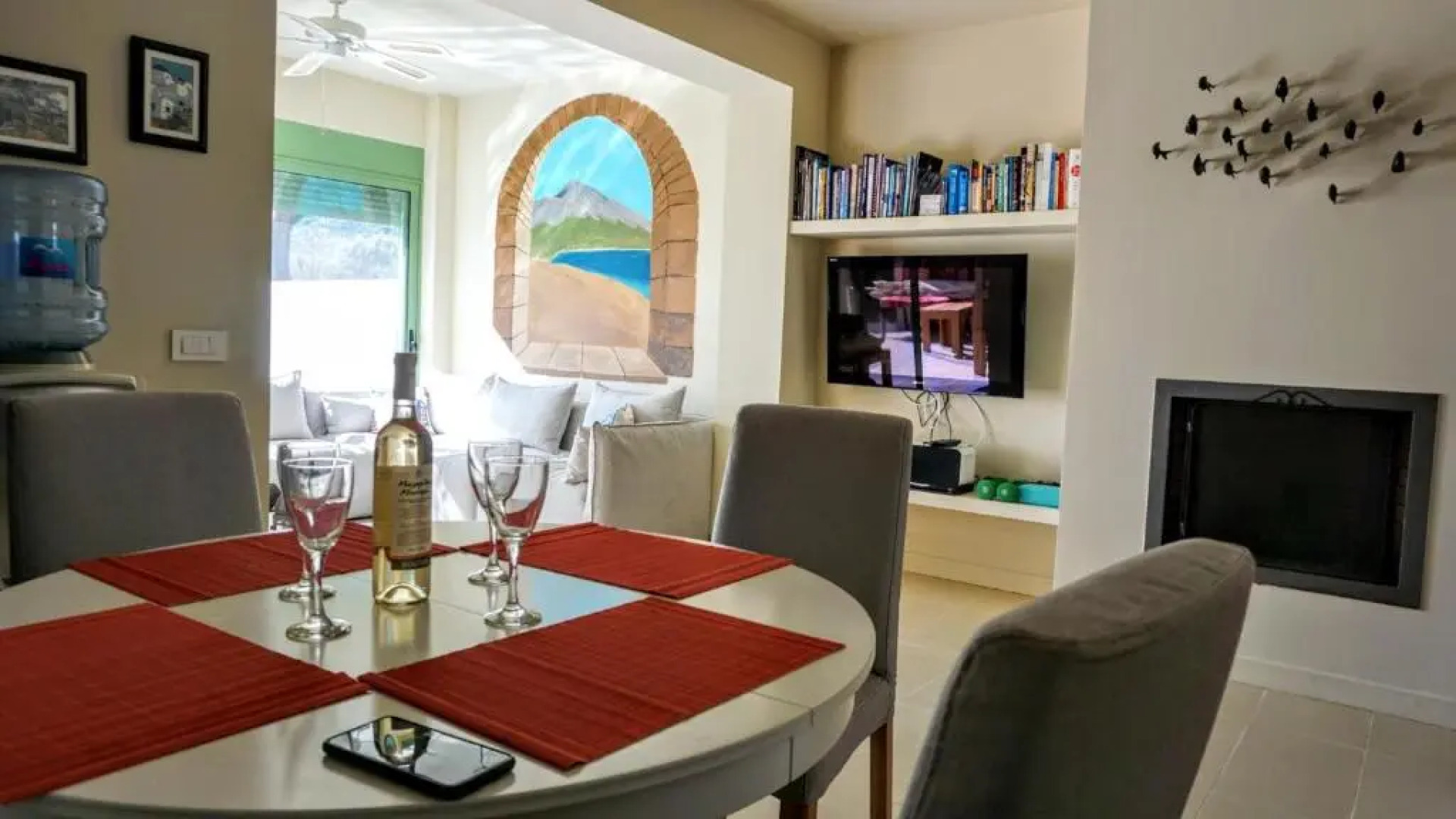 Pogonia, spacious apartment by the sea with private pool