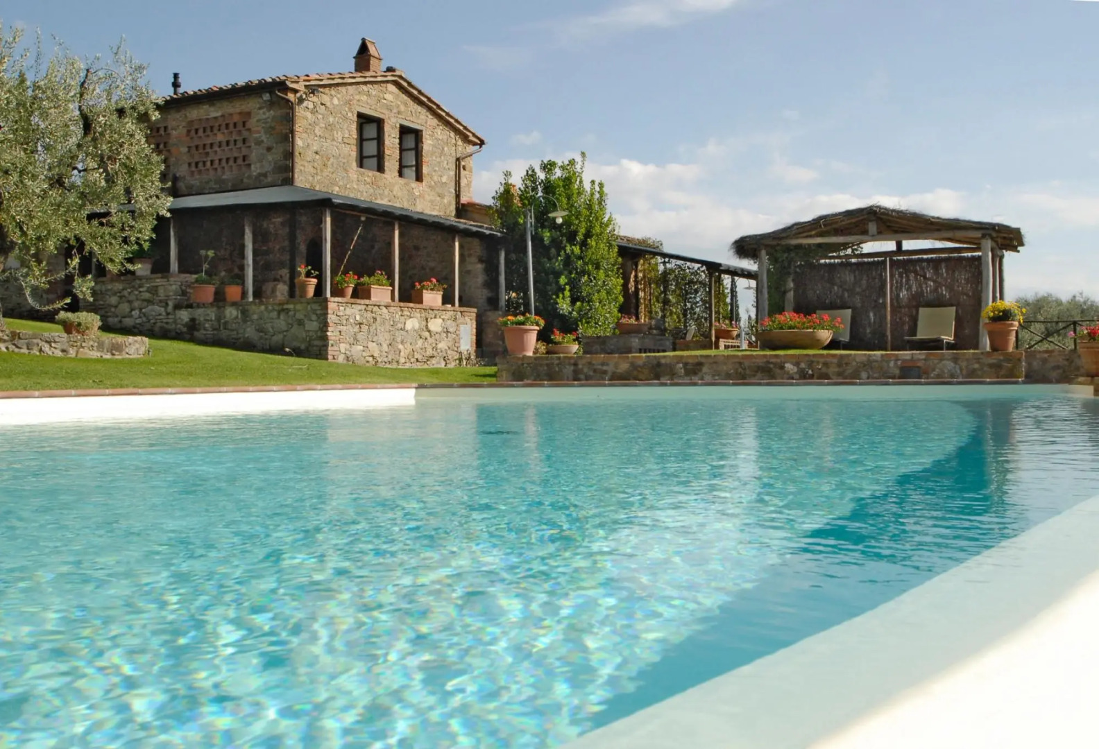 Romantic With Chianti Panorama at Marioli