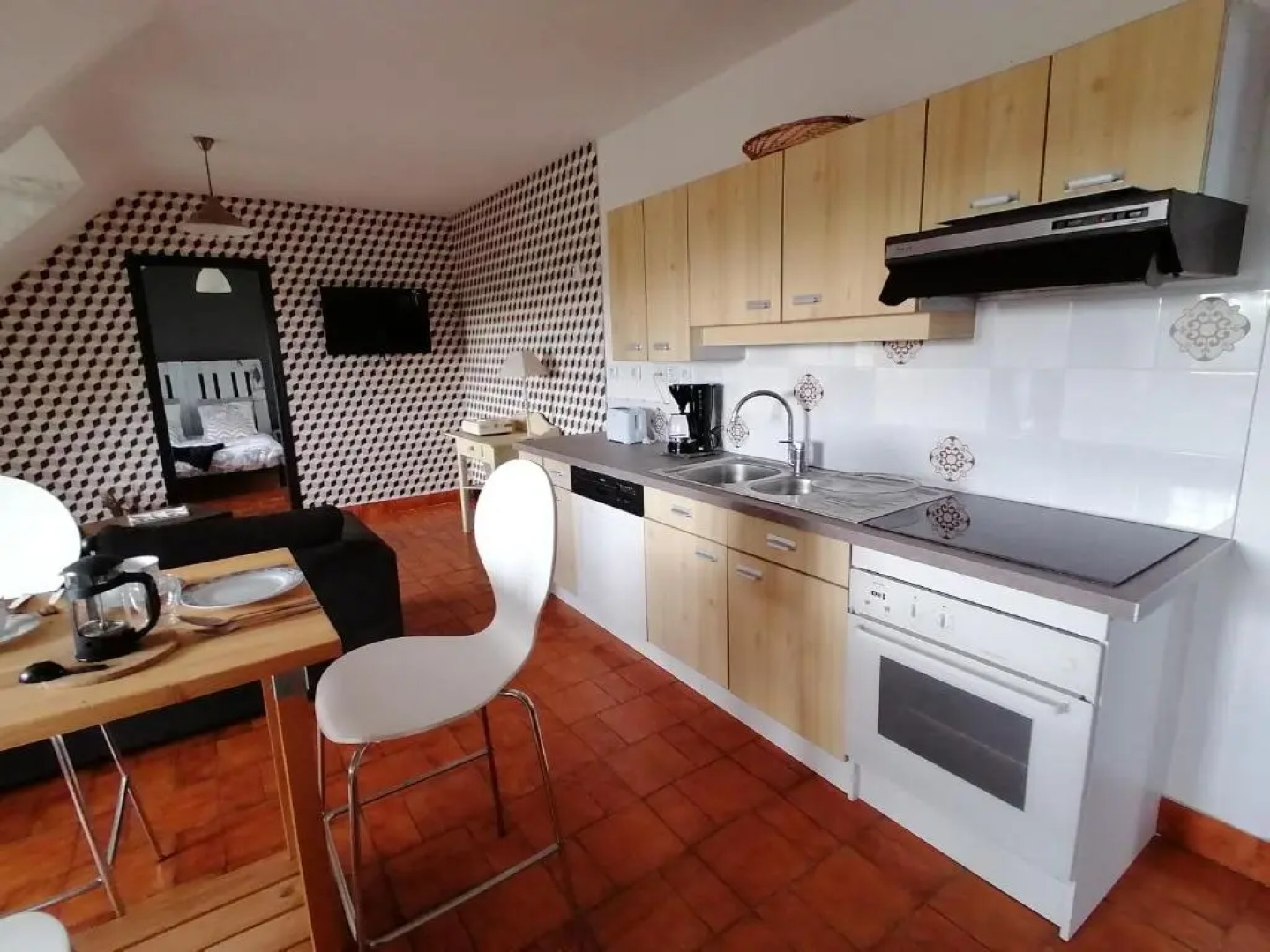 Gîte 4 pers proche plage avec jardin