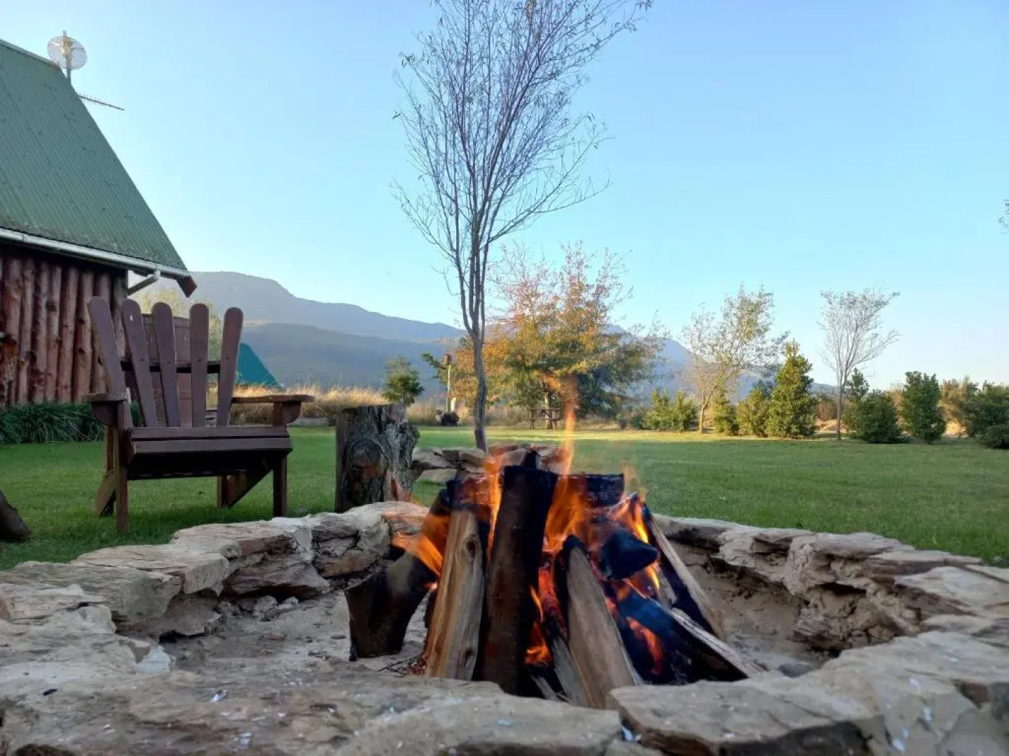 A Log Home at Buffalo Creek