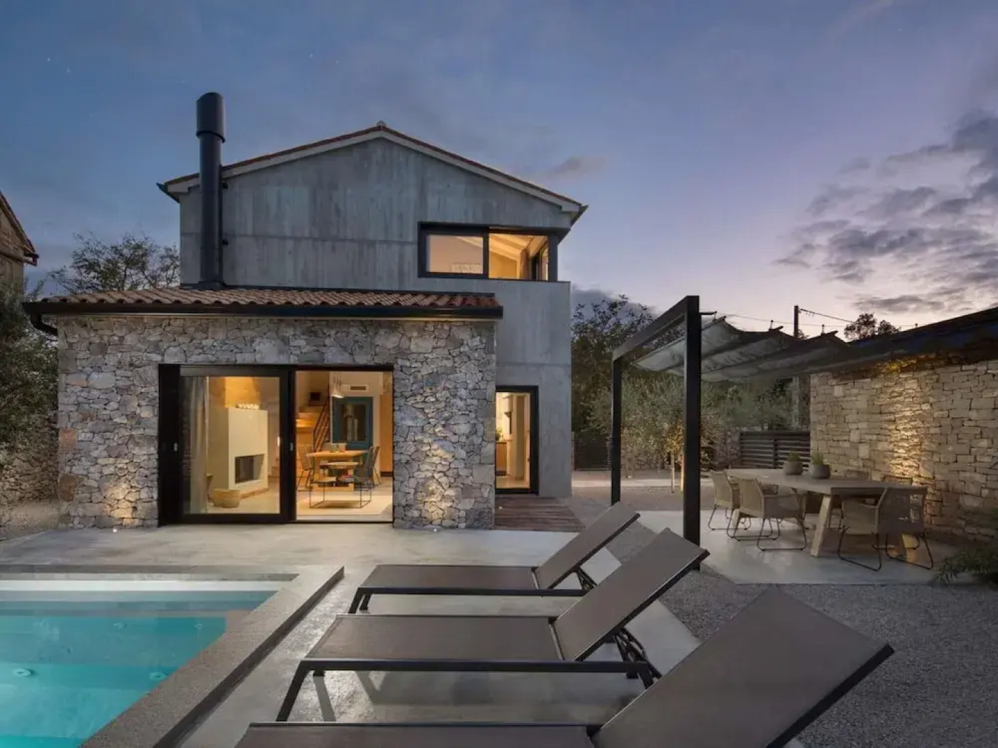 Villa With Pool in Labin