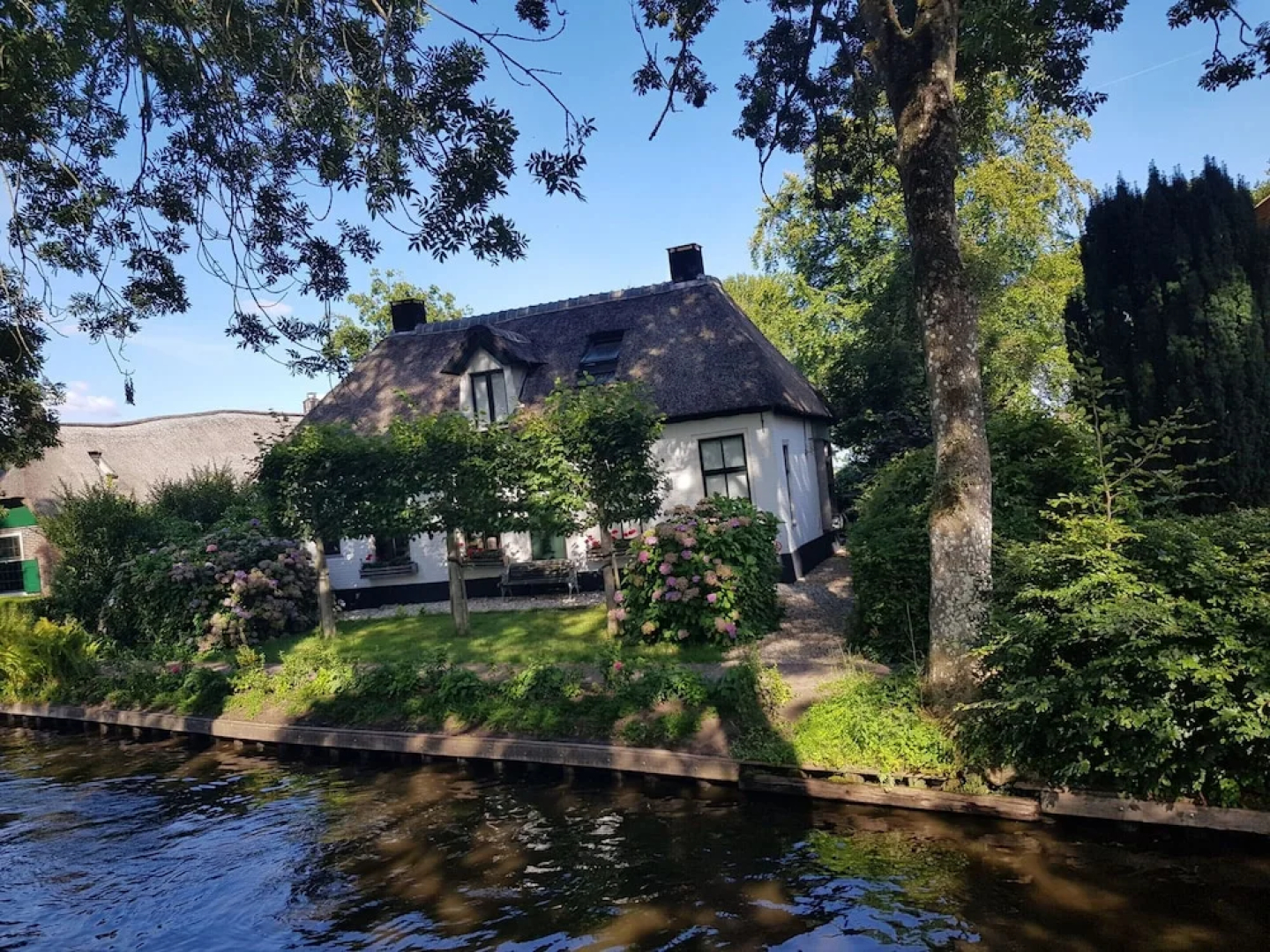 Group Home in Giethoorn With Waterside Terrace