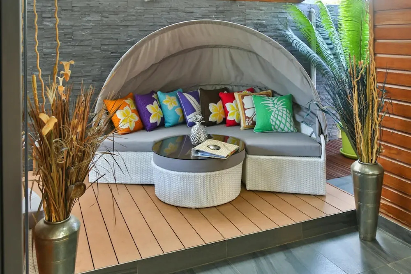 House With 2 Bedrooms in Puna'auia, With Enclosed Garden and Wifi