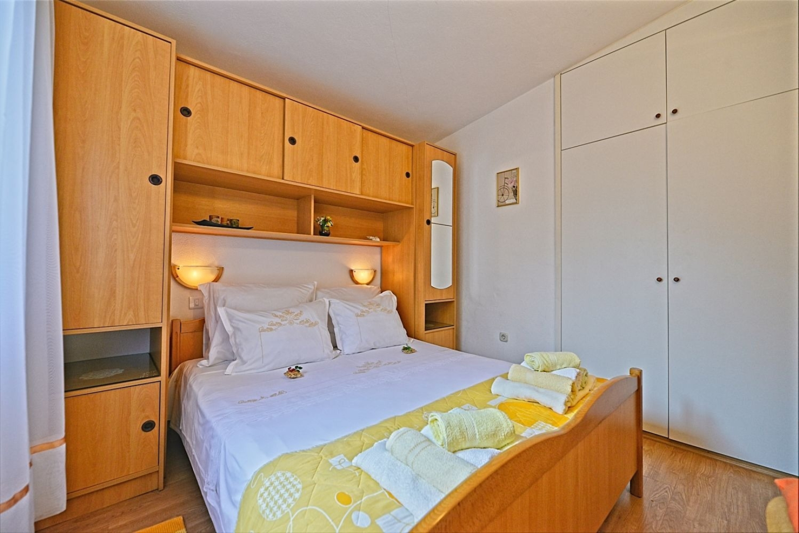 Holiday house Viki - sea view terrace: Postira, Island Brac