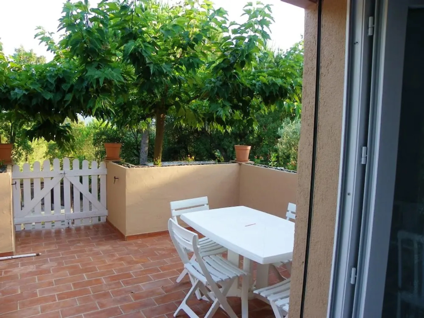 Apartment with One Bedroom in Le Plan-De-La-Tour, with Wonderful City View, Furnished Garden And Wifi - 6 Km From the Beach