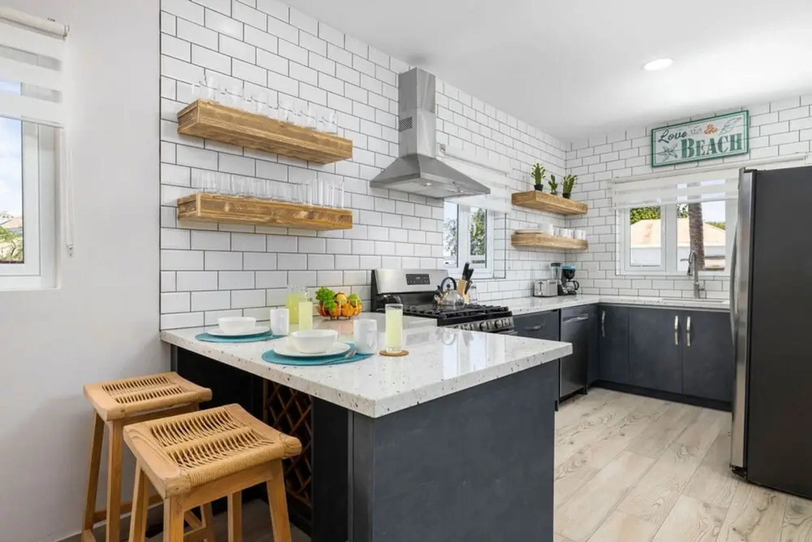 Secluded Beachfront Gem Pool Patio View BBQ