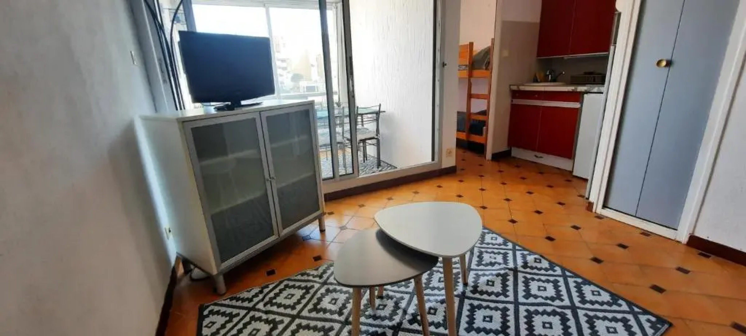 50m de la plage et 5min du marché de Noël du Barcarès