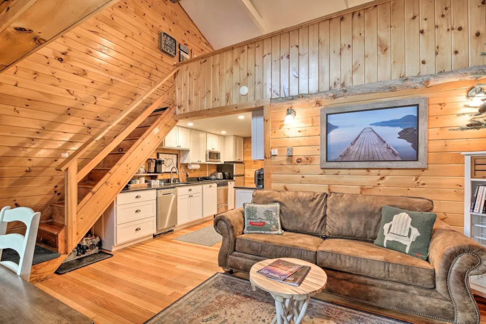 Pet-friendly Adirondack Cabin w/ On-site Lake