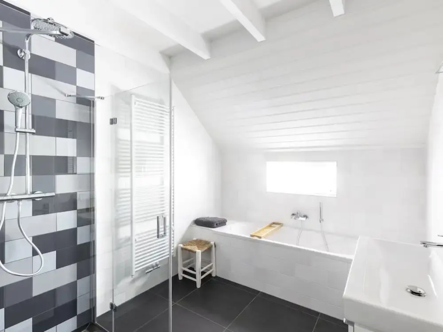 Luxuriously Restored Farmhouse With Trendy Interior Close to sea and Forest