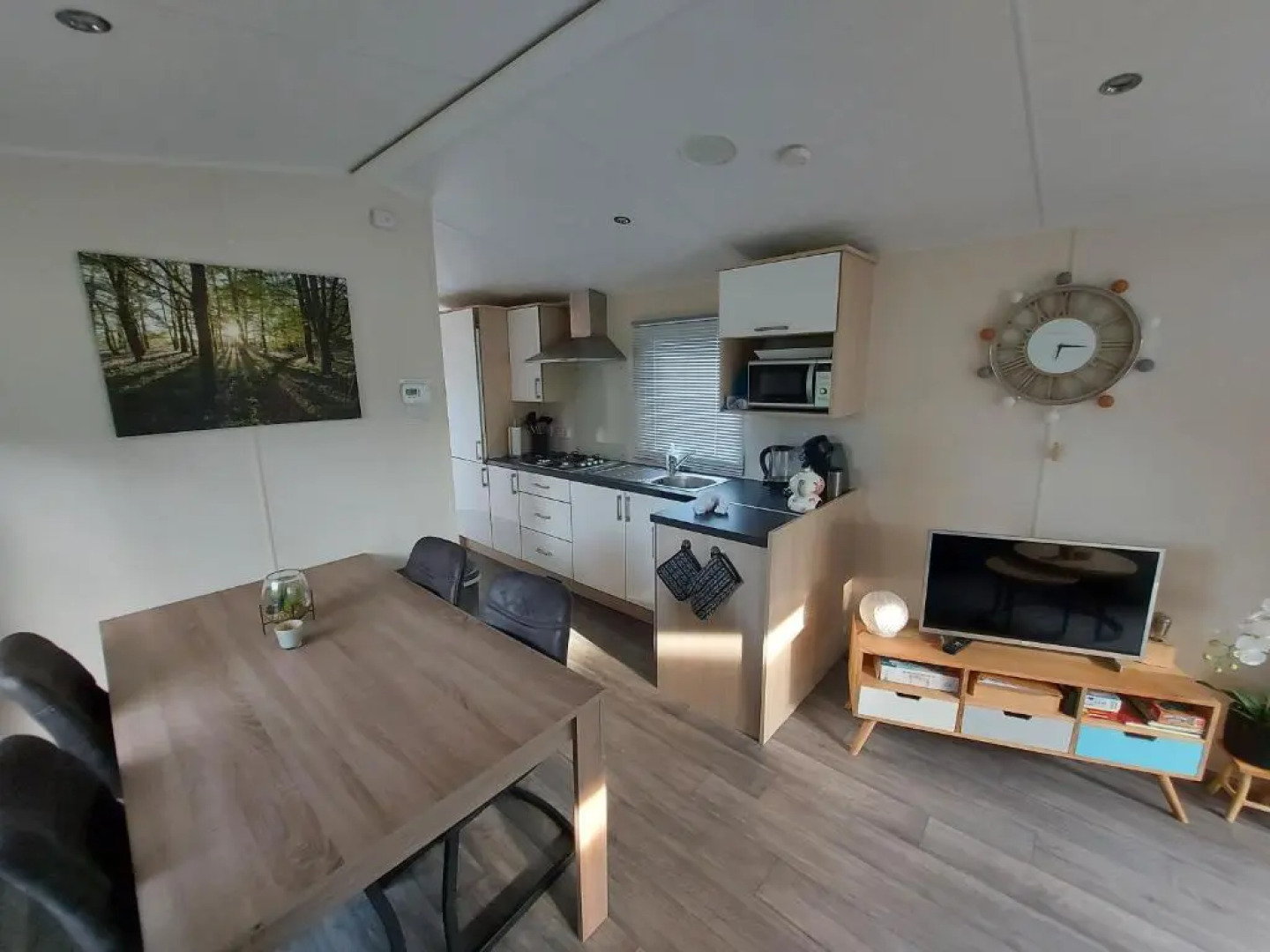 Chalet Wanama. Gelegen op het vakantiepark Het Lierderholt op de veluwe.