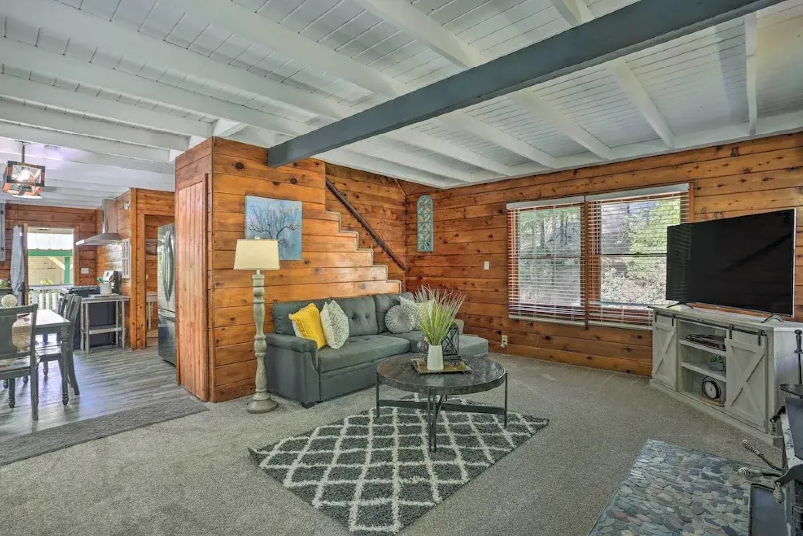 Half-mi to Shaver Lake: Cabin w/ Wraparound Deck