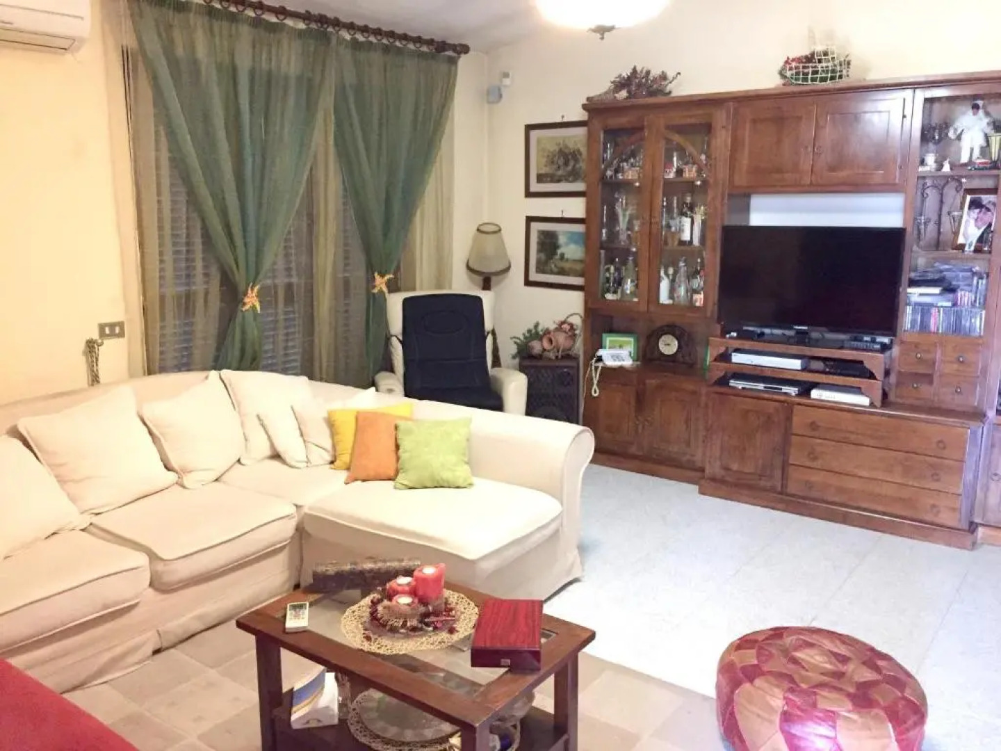 2 bedrooms appartement with private pool furnished terrace and wifi at Giugliano in Campania 5 km away from the beach