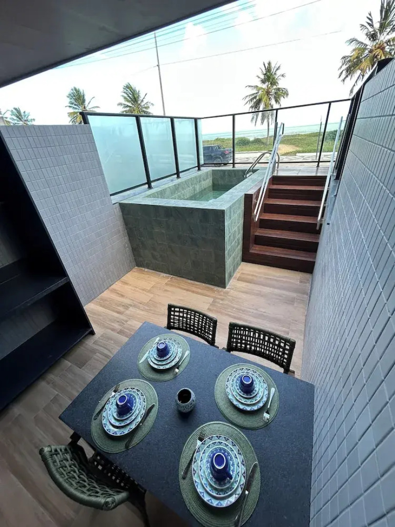 Melhores Flats - Piscina privativa