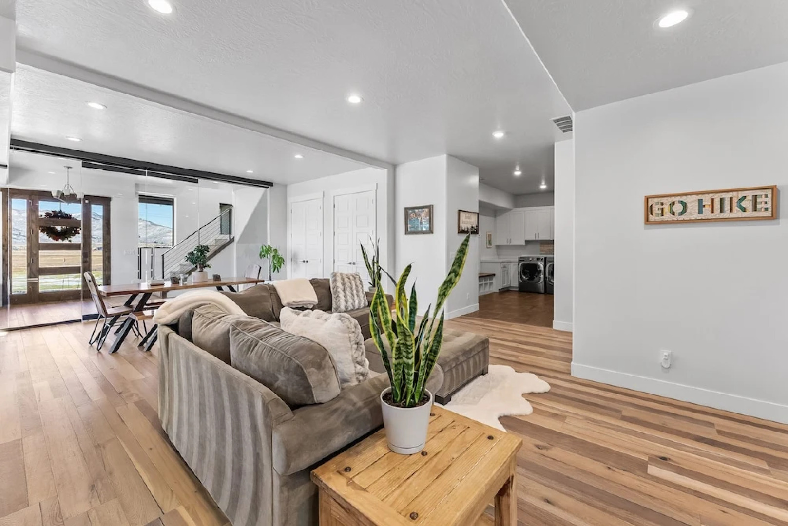 Gorgeous Lower Level of Stunning House Overlooking Swaner Nature Preserve