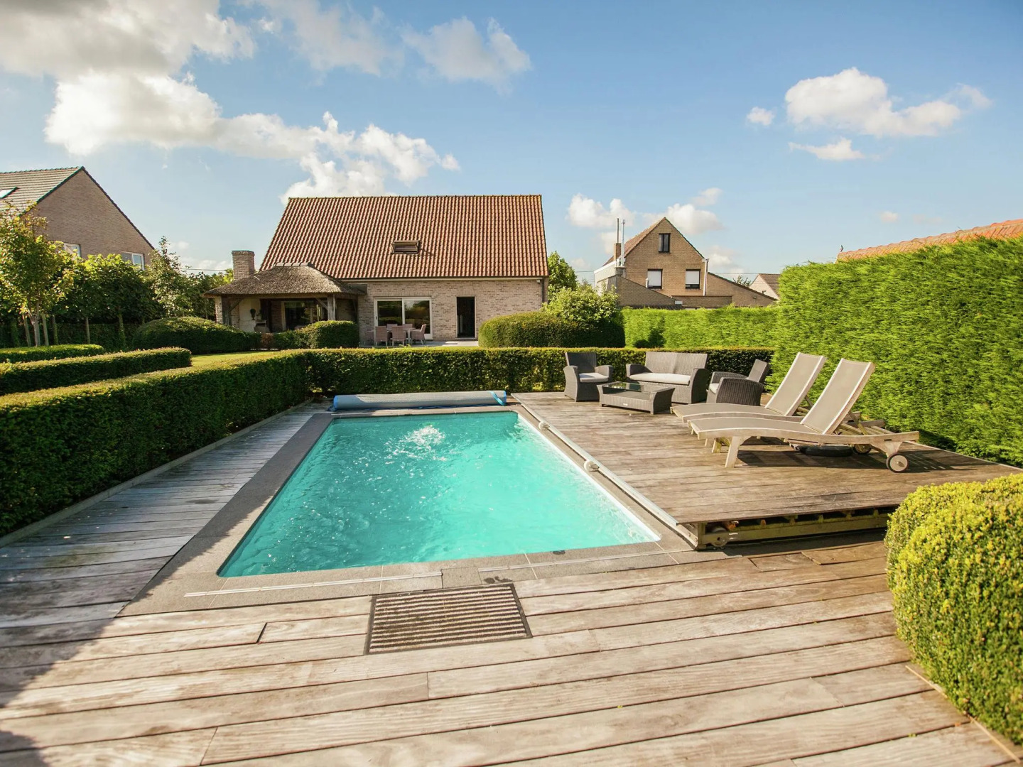 Classy Holiday Home in Aartrijke With Private Swimming Pool