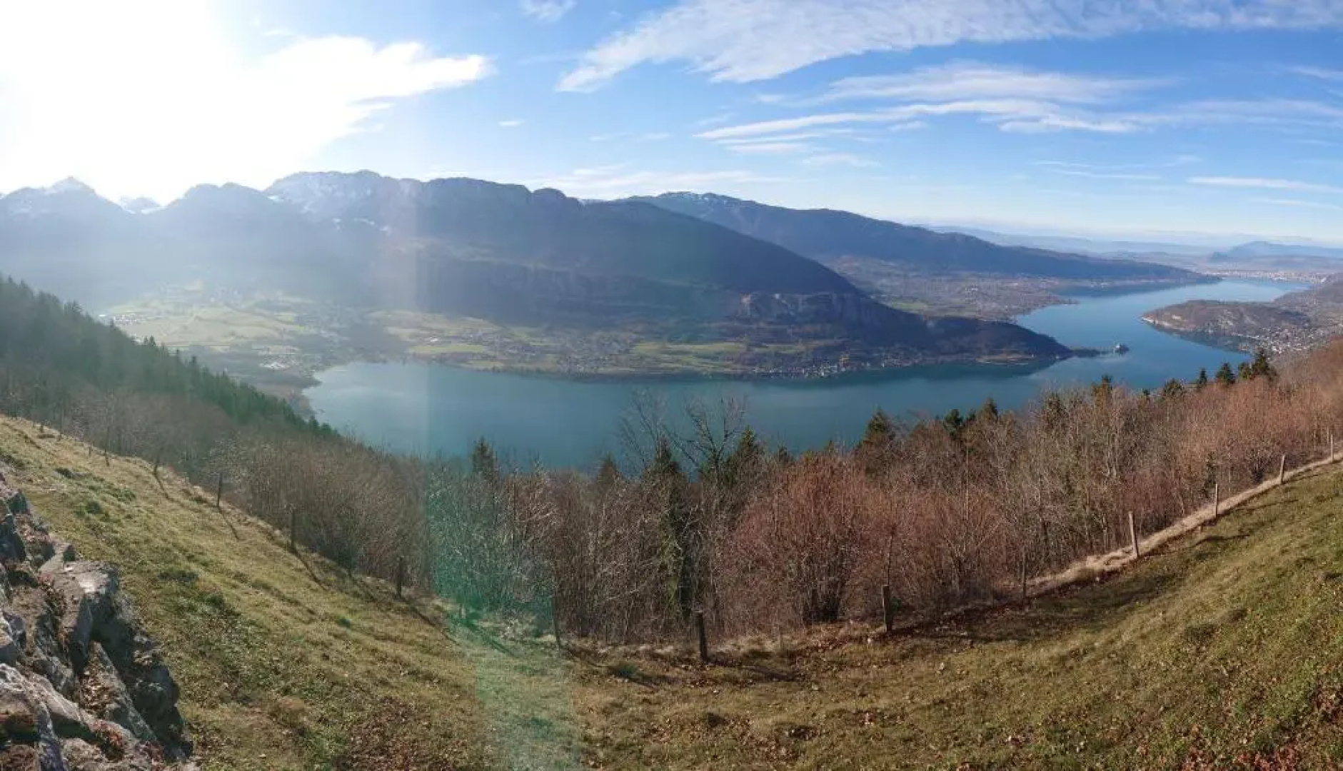 Studio à la campagne au bout du lac d'Annecy