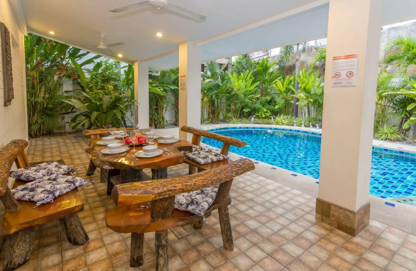 Villa Waree 5 minutes from City and Beach