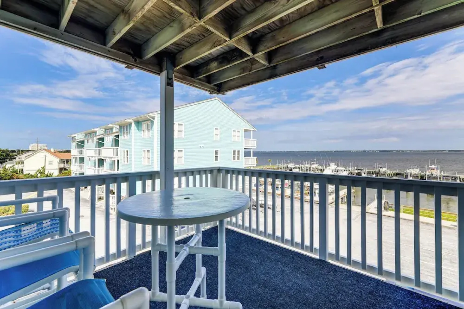 Marina Views, Walk to Beach: Atlantic Beach Condo!