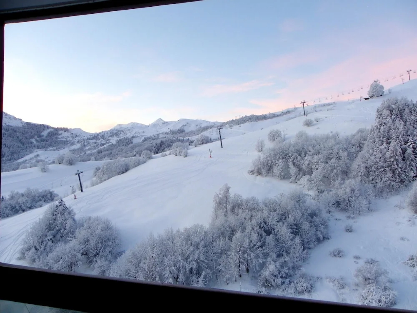 Apartment With 2 Bedrooms in Le Corbier, With Wonderful Mountain View,