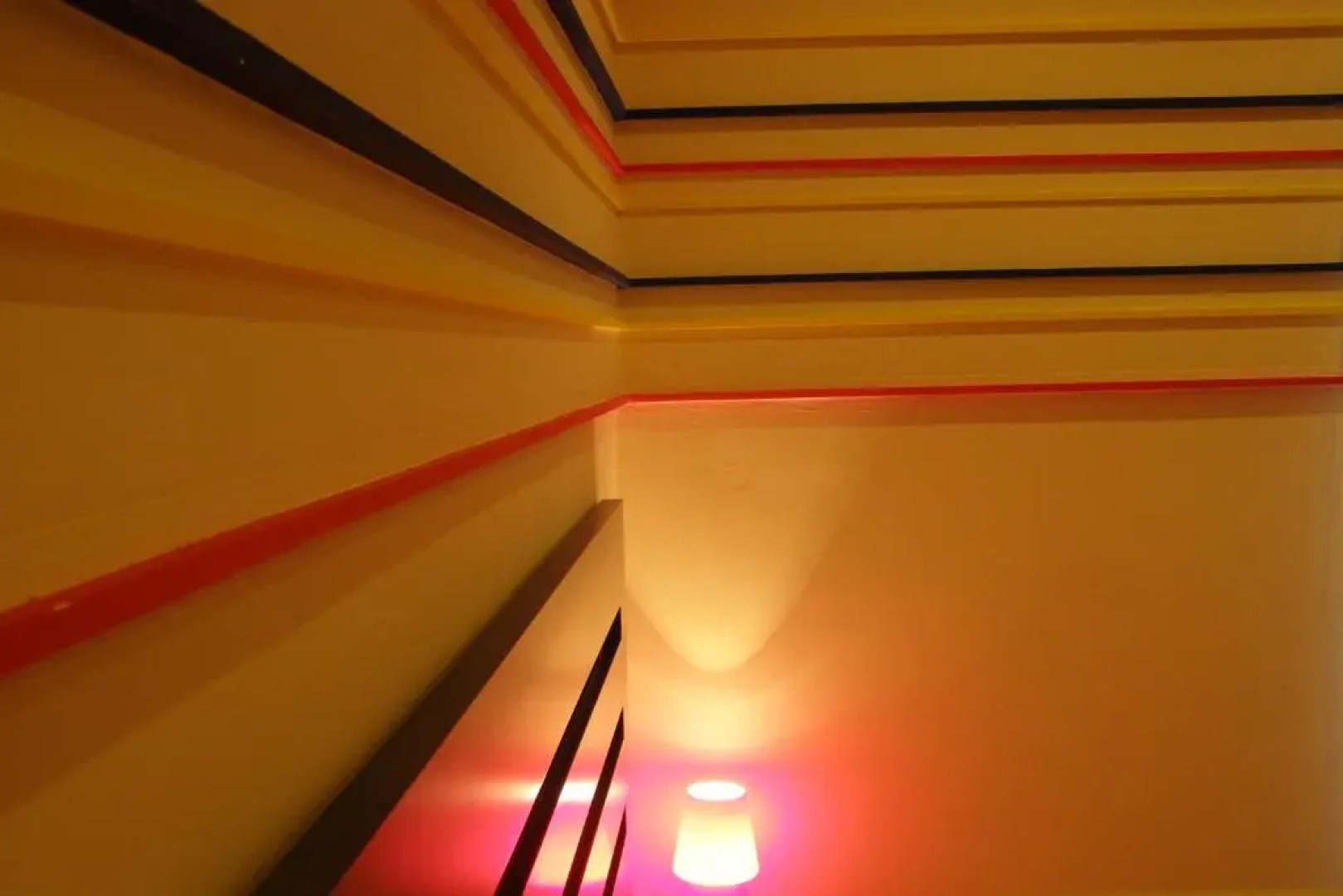 Room in a neoclassical house - ladybug