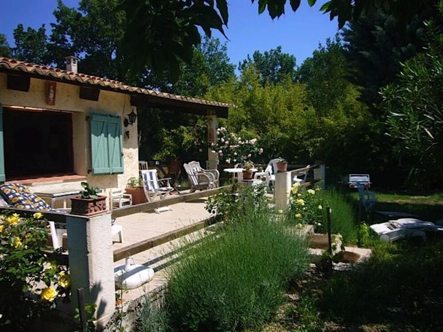 House With 2 Bedrooms in Gonfaron, With Wonderful Mountain View, Pool