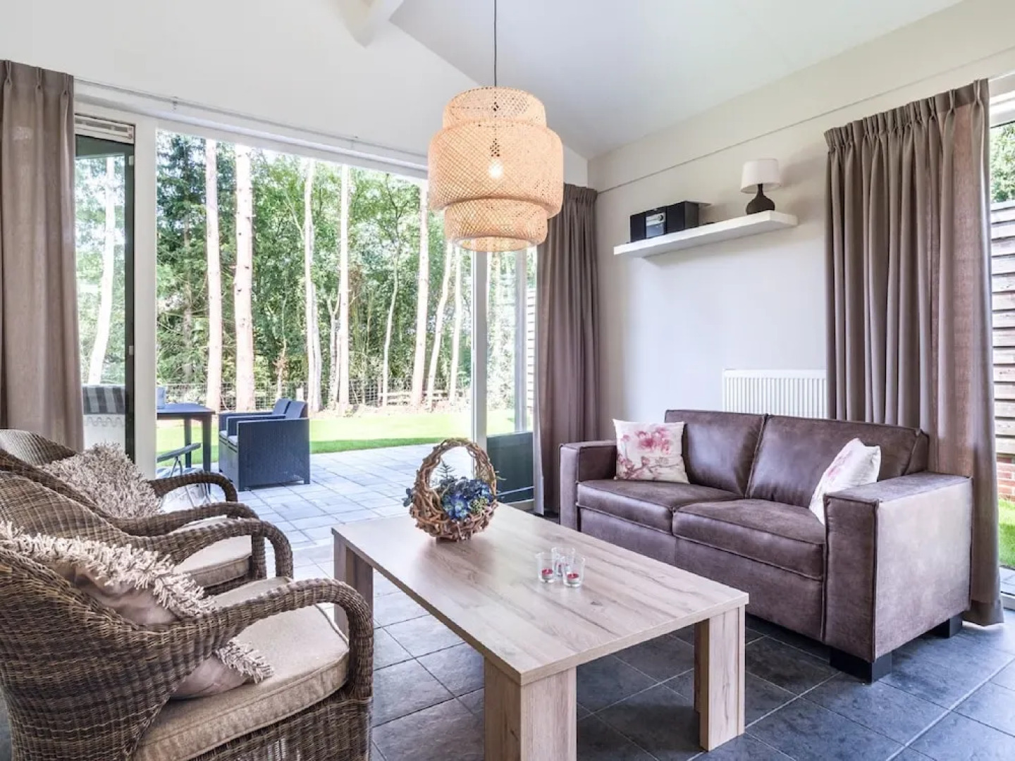 Modern Holiday Home With Nice Garden for 4 People, in Putten, the Veluwe