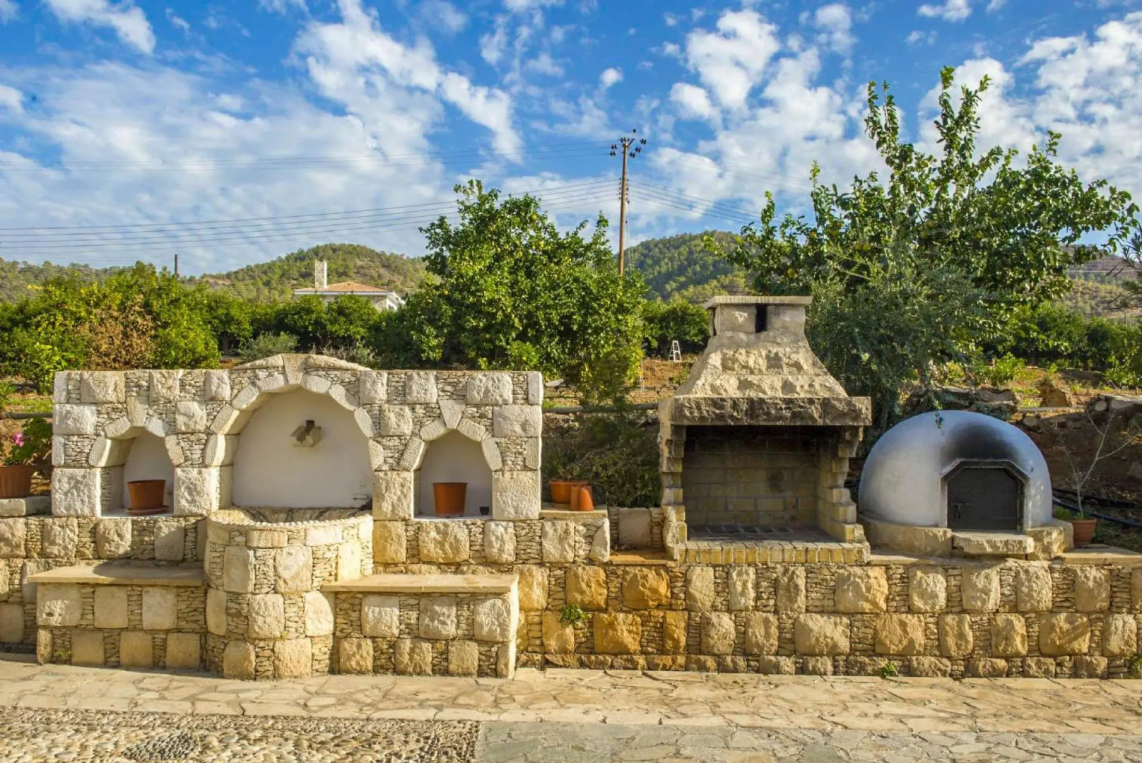 Villa Minoas Large Private Pool Walk to Beach Sea Views A C Wifi Eco-friendly - 2565