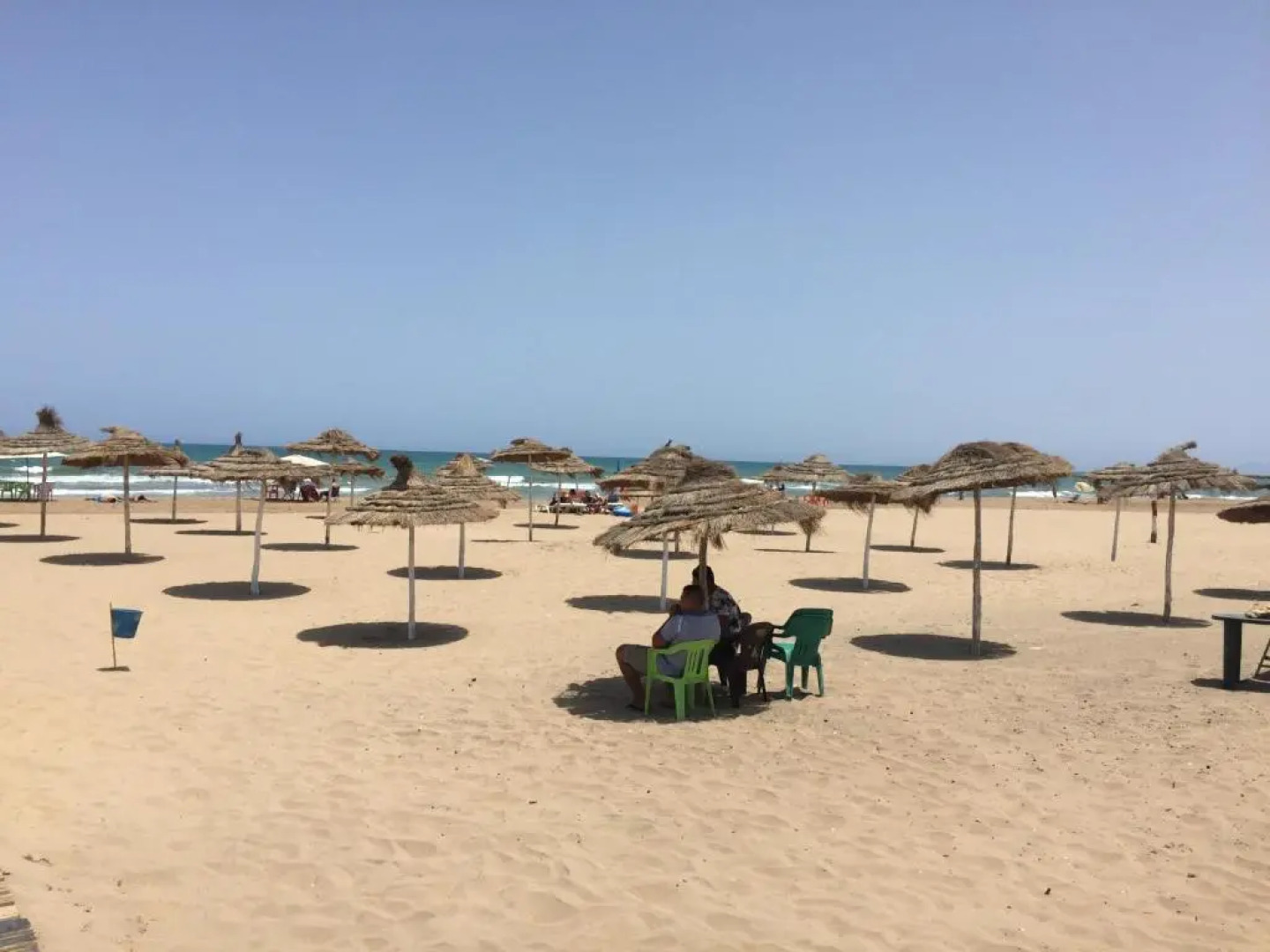 Perle Orientale Saidia Appart Rénové vue sur jardin et sur mer