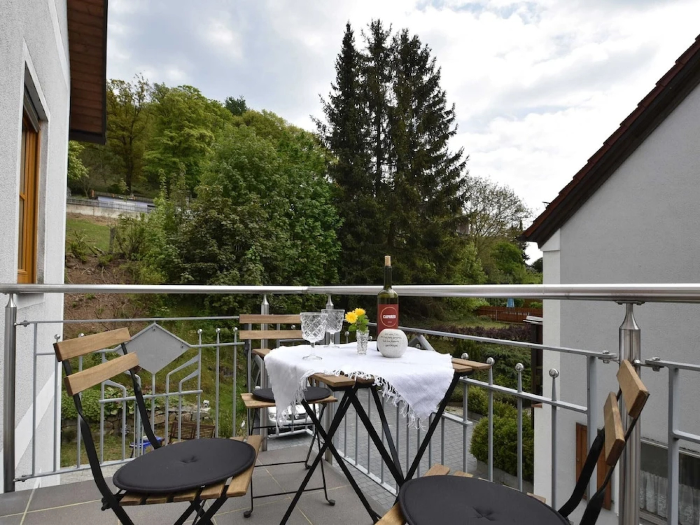 Apartment in Tannesberg Near Goldsteig Trail