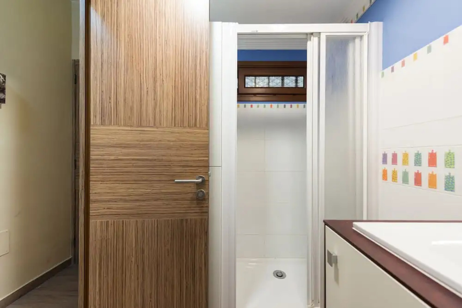 Green water at the beach