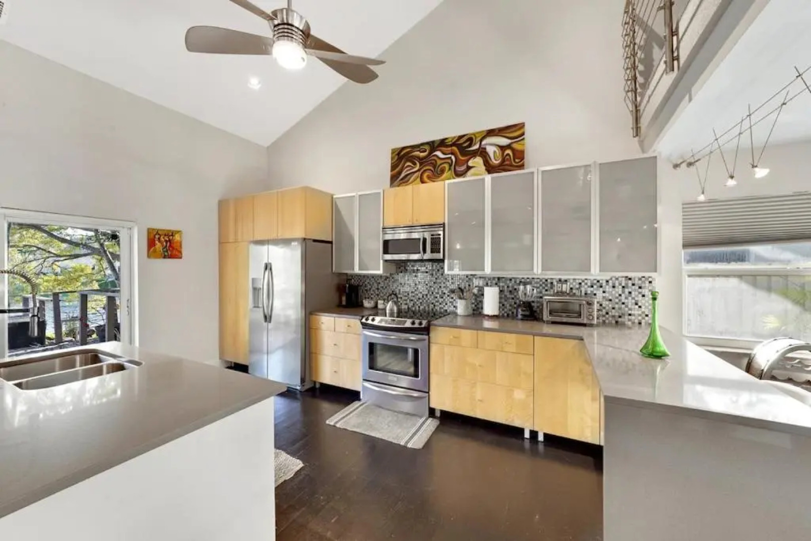 Blue stone lake home by PMI