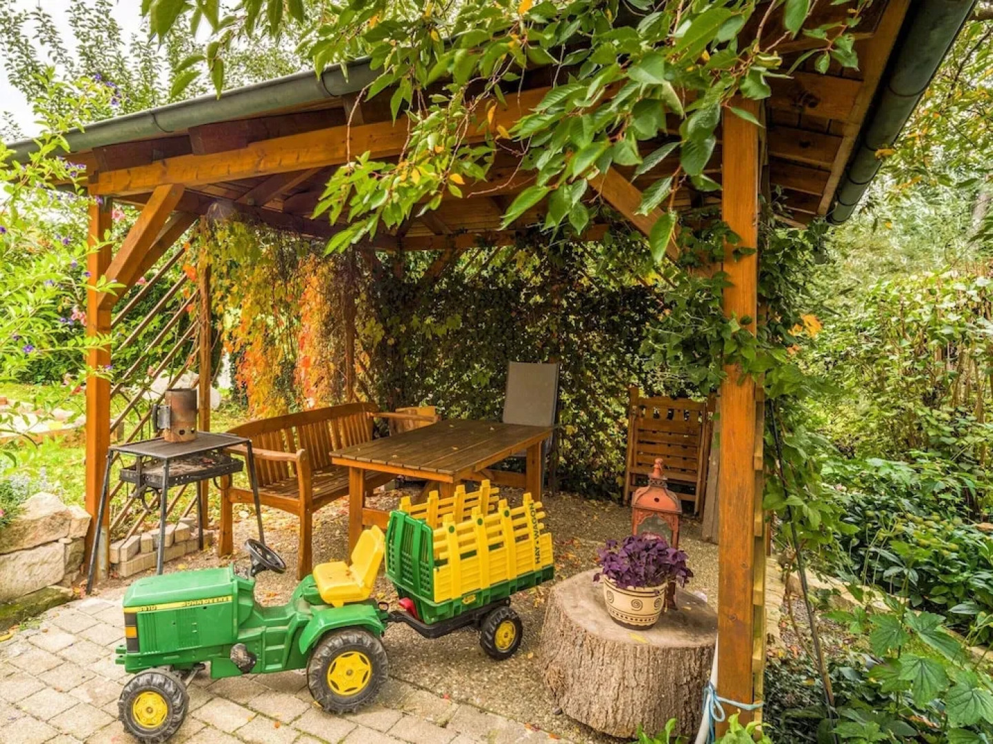 Apartment in Marktrodach With Sauna & Garden